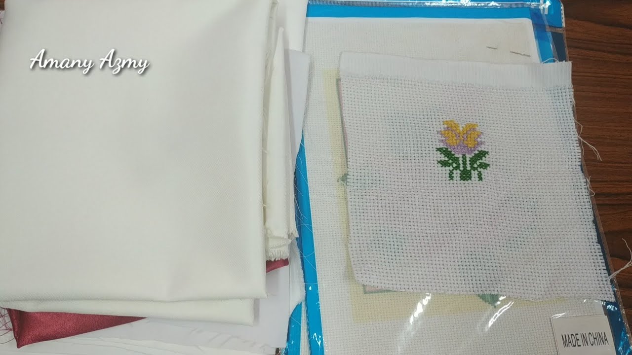 أنواع الأقمشة المناسبة للتطريز | والطرق الصحيحة لتنظيف الأقمشة | Embroidery Course
