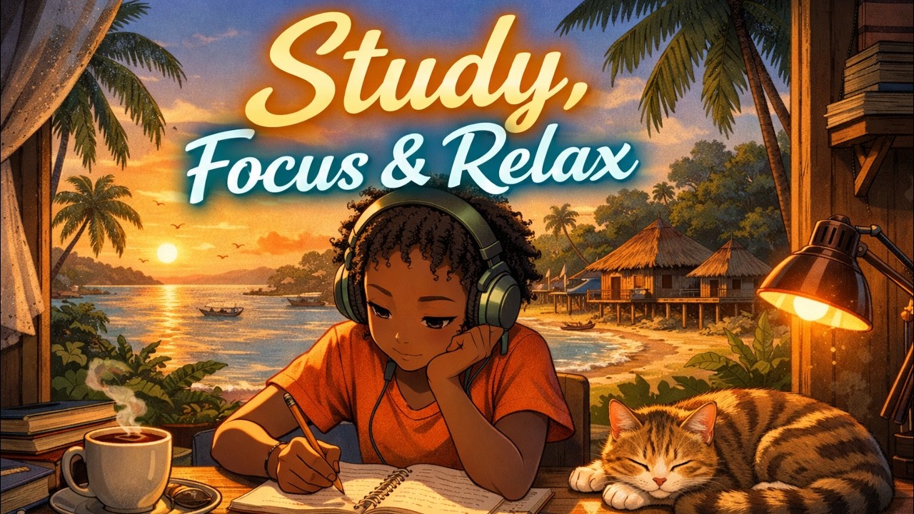 1 Hour Lofi Study Music | Deep Focus Beats to Relax, Work & Concentrate | Chill Lofi Hip Hop Mix