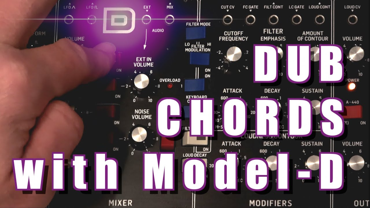 Create Dub Chords with Behringer Model-D