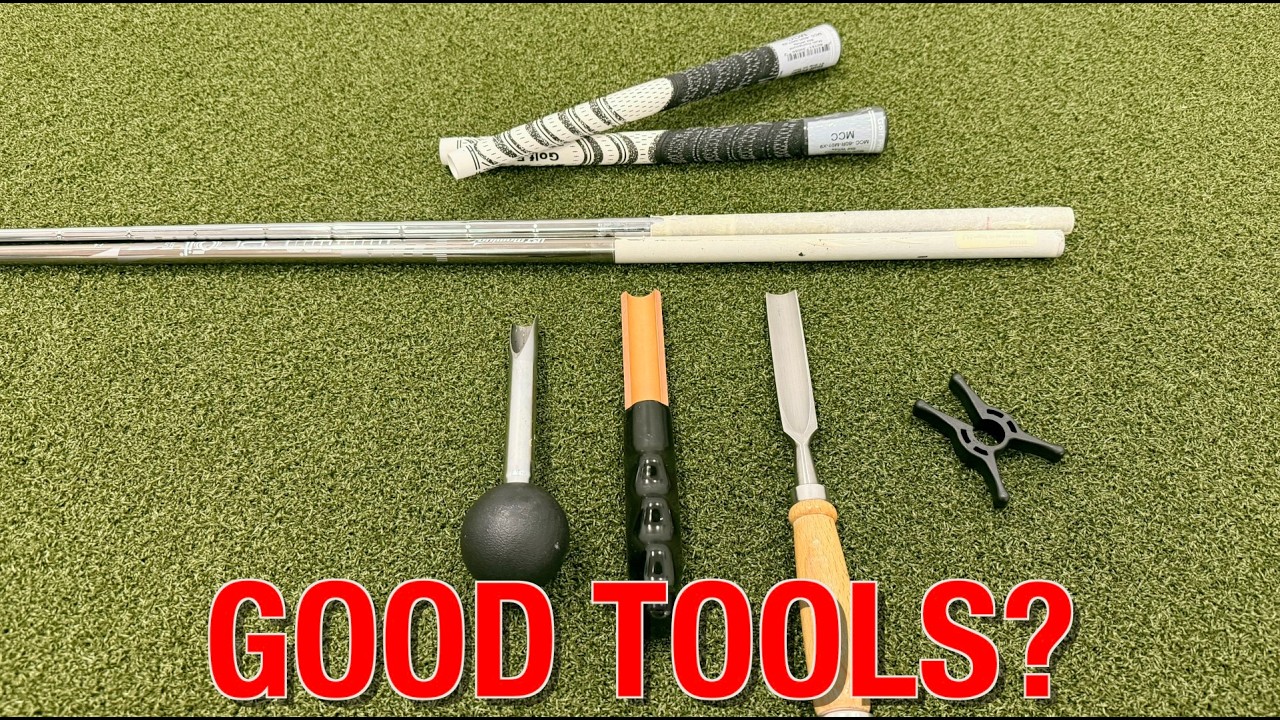 Make Regripping Golf Clubs Easier / Taper Removal Tools