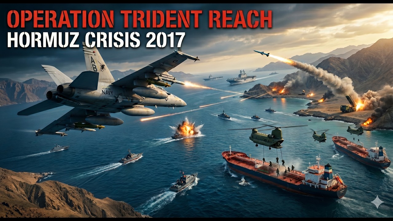 DCS World | HORMUZ CRISIS: Operation Trident Reach