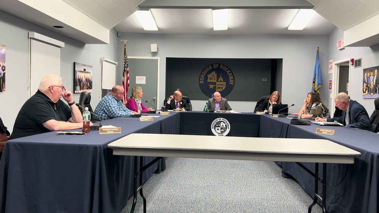 Rockaway Borough Council Meeting 