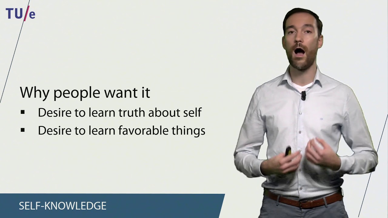 TUe Social Psychology - 03 The Self