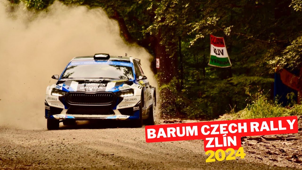 BARUM CZECH RALLY ZLÍN 2024 - ACTION - VLOG - SHOW