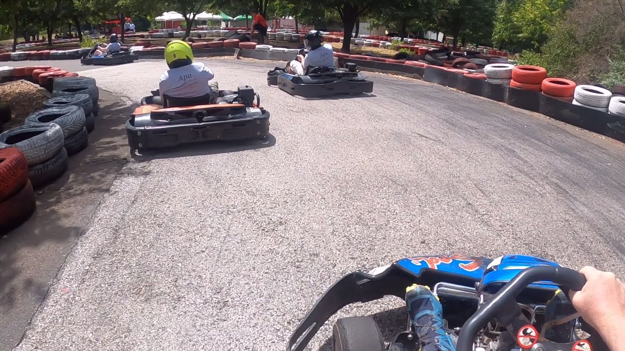 Visegrád gokart futam