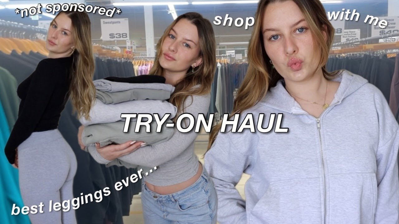 Shop with me +Try on Haul! Los Angeles Apparel! (First impressions)