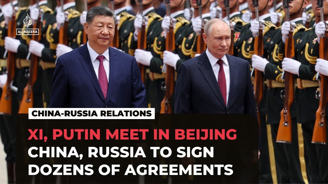 China&rsquo;s Xi Jinping and Russian President Vladimir Putin meet in Beijing