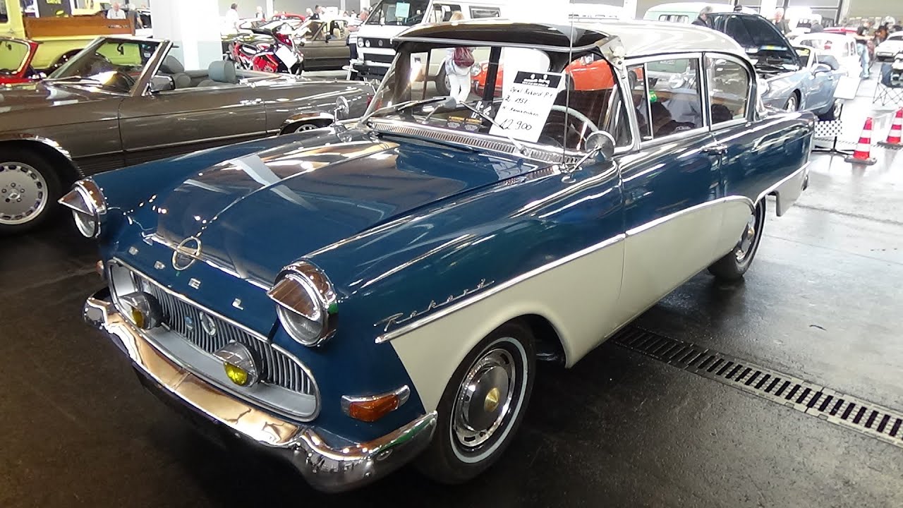 1958 Opel Rekord P1 -Exterior and Interior - Klassikwelt Bodensee 2023