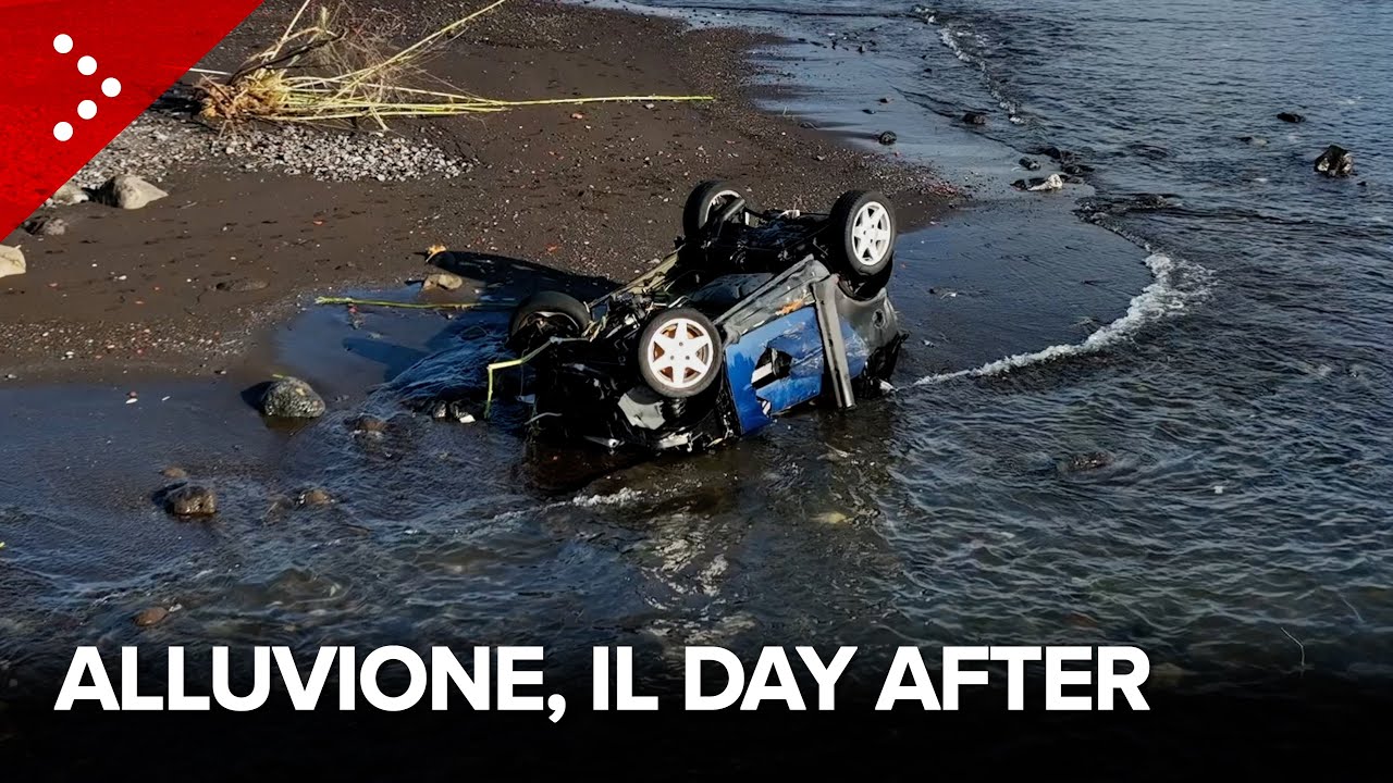 Alluvione nell'area nord di Catania, le immagini del day after. L'esperto: 