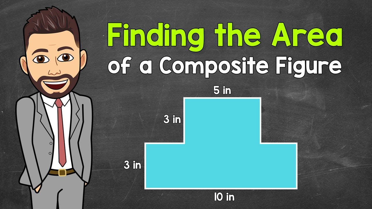 Finding the Area of a Composite Figure | An Intro for Elementary Students | Math with Mr. J