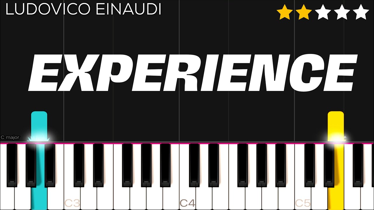 Ludovico Einaudi - Experience | EASY Piano Tutorial