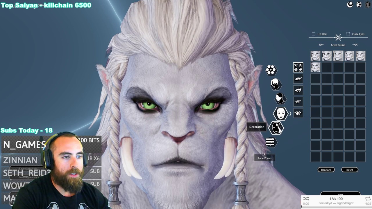 Bajheera - Bless Online: Pantera Berserker Character Creation & Customization (First Look)