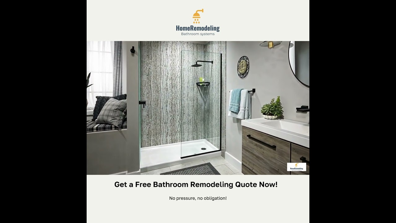 One day  shower installations  Home remodeling  bathroom systems  Free Quote7736003624