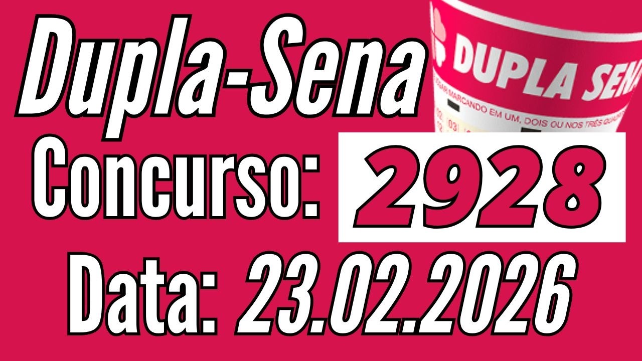🢂 RESULTADO Dupla Sena