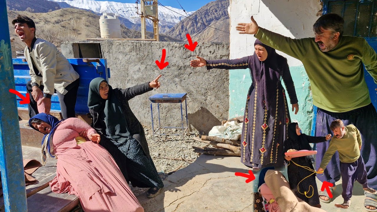 Zainab's cousin comes to take Zainab to the doctor for treatment so she can walk again.