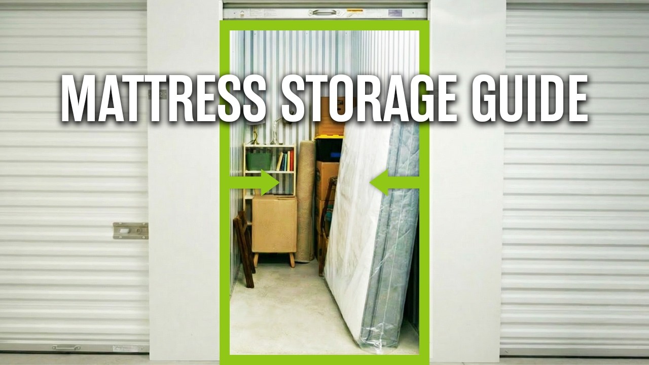 How to Store a Mattress in a Storage Unit | 5 Expert Steps