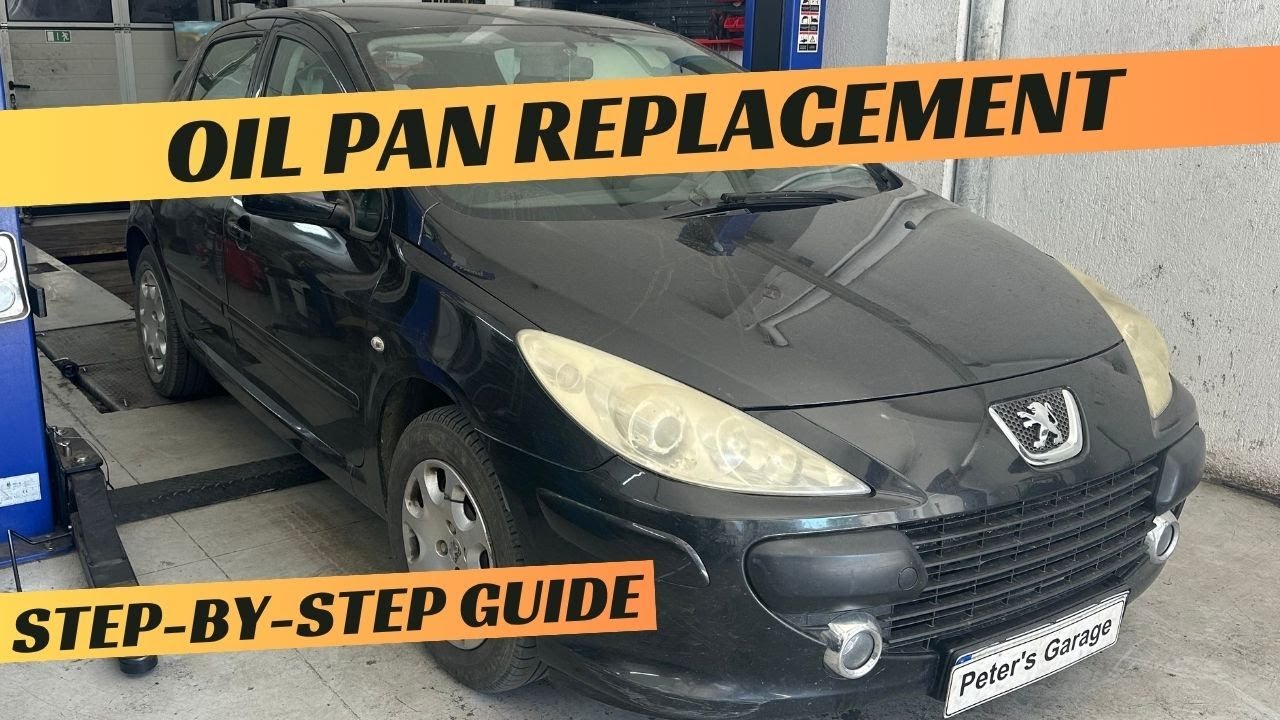 Снятие и замена масляного поддона двигателя Peugeot 307 1.6 HDI