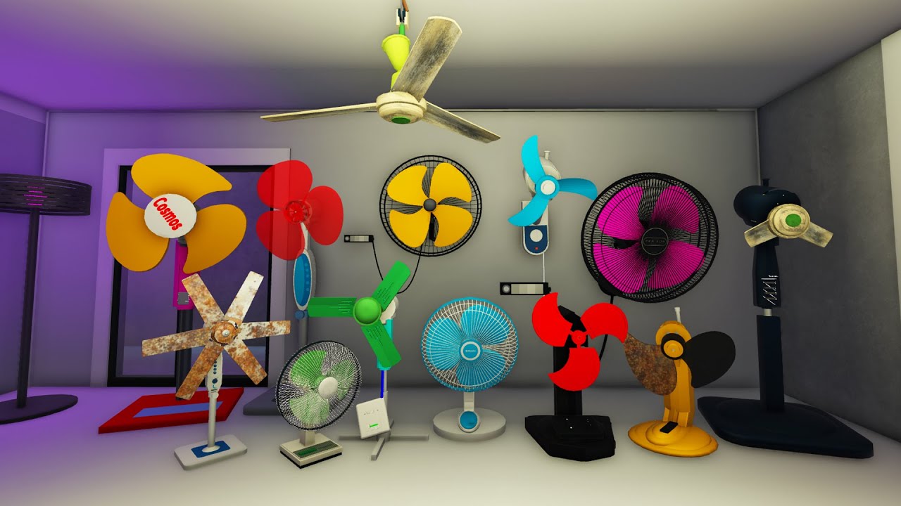 New Invention Crazy Fan Creation, DIY Fans Completion