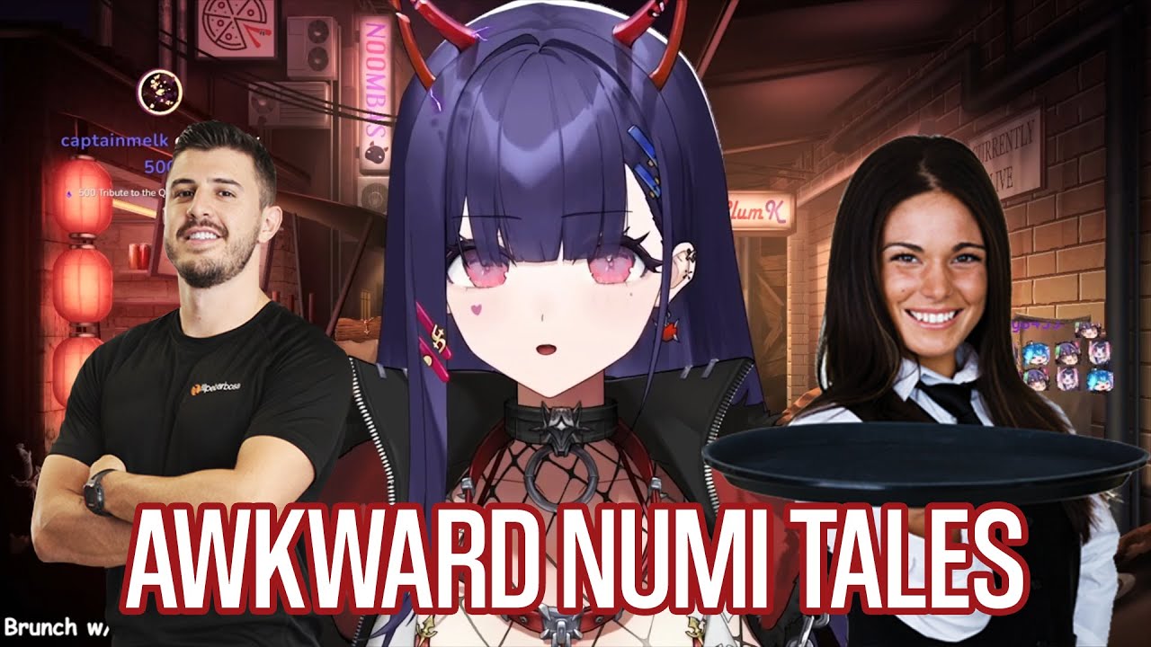 Yuzu, Tricky and Giri listen to Numi's awkward stories