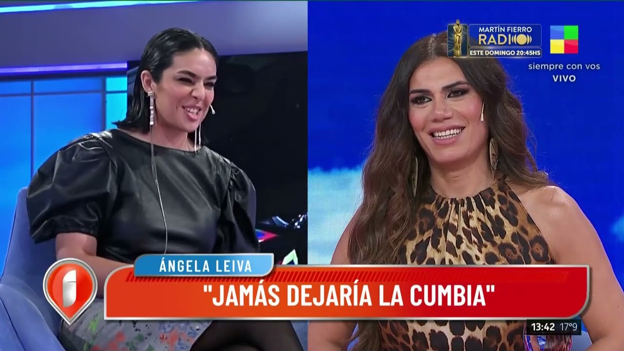 Ángela Leiva en Intrusos: 