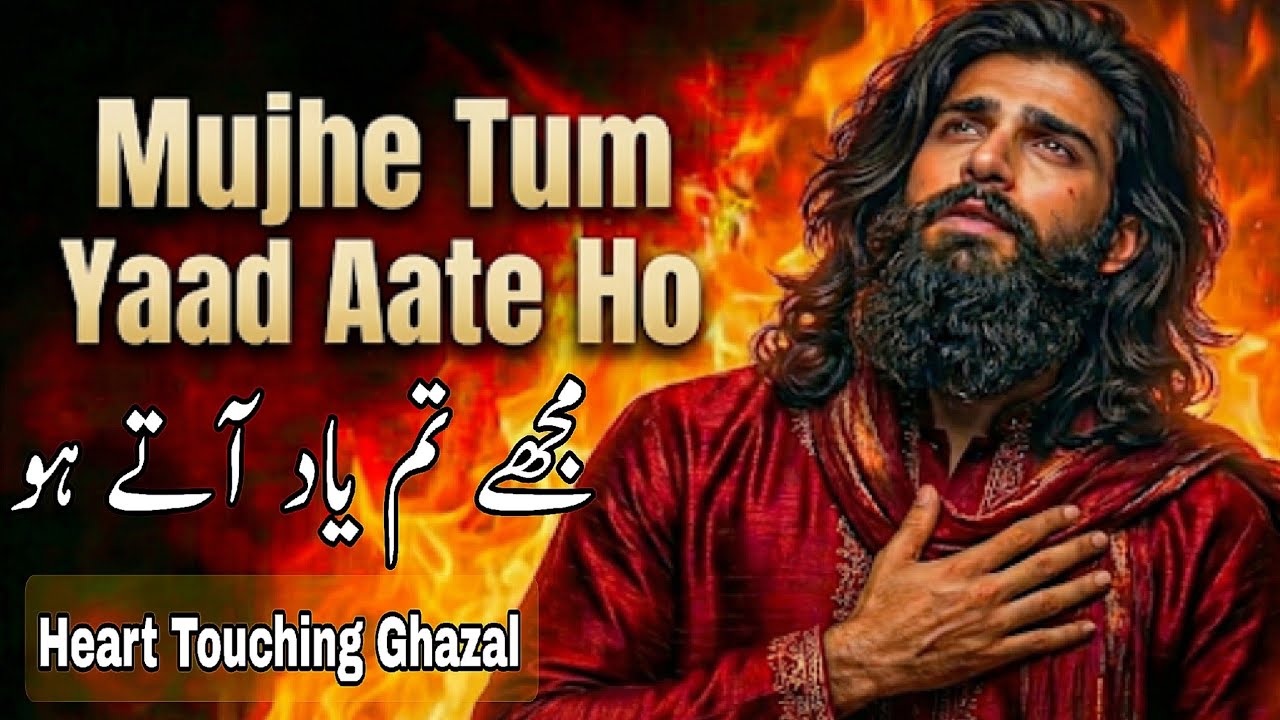 Mujhe Tum Yaad Aate Ho | Heart Touching Ghazal | مجھے تم بہت یاد آتے ہو 