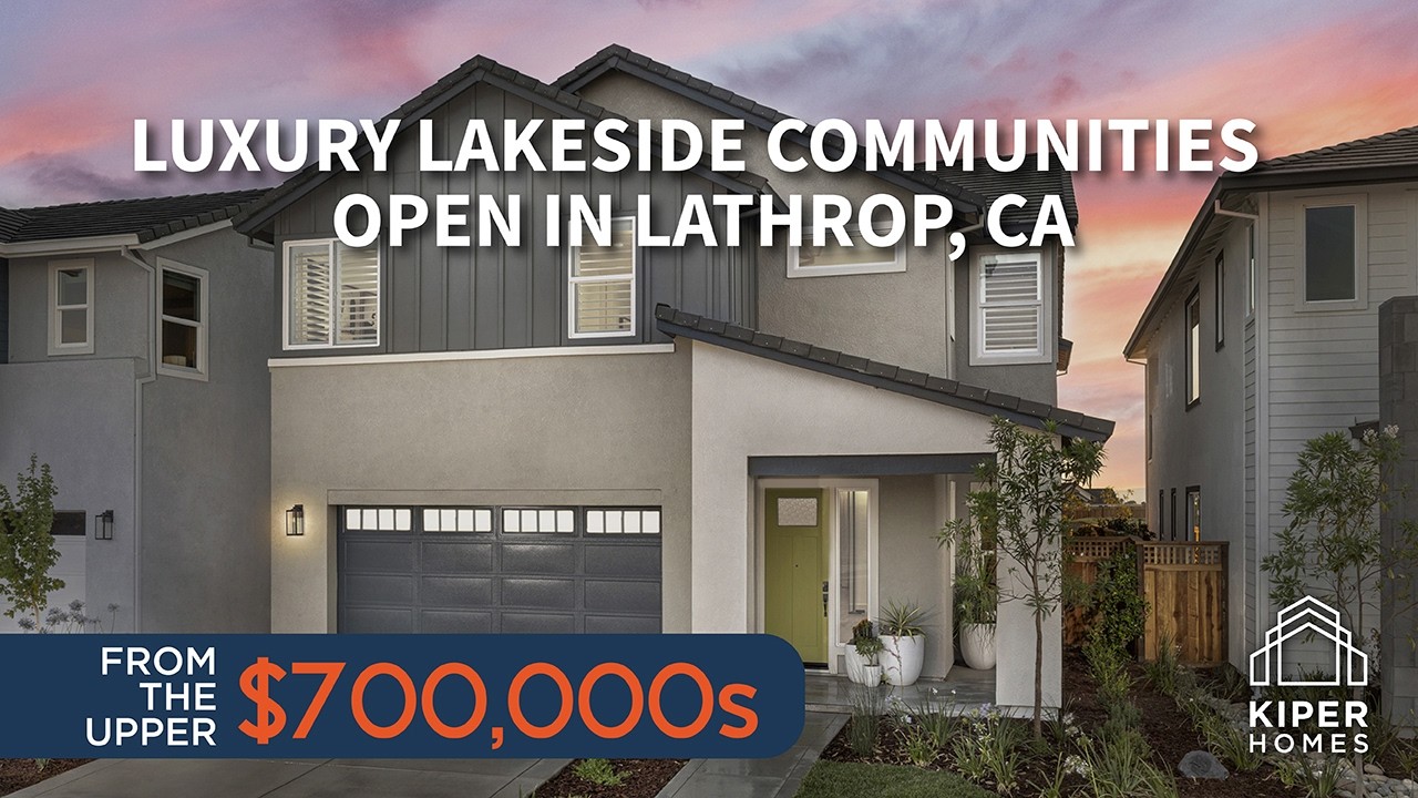 New Single Family Waterfront Homes in Lathrop, CA by Kiper Homes. Starting in the Upper $700s  (3)