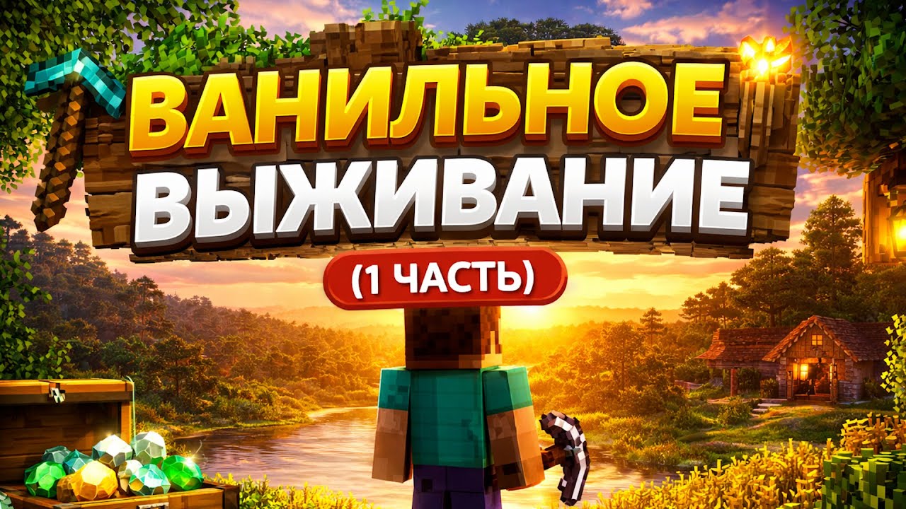 НАЧАЛЬНЫЕ ШАГИ. Выживание с нуля | Часть 1