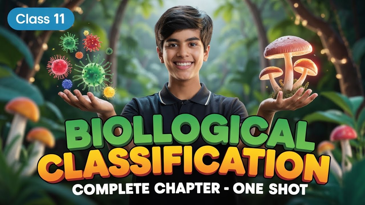 Biological Classification ONE SHOT Revision | Biology Revision for NEET 2025/2026 #NEET 