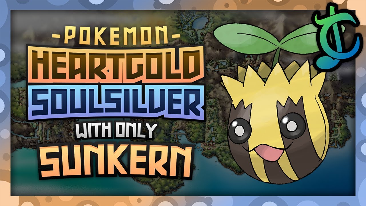 Can I Beat Pokemon SoulSilver with the WEAKEST POKEMON, Sunkern?