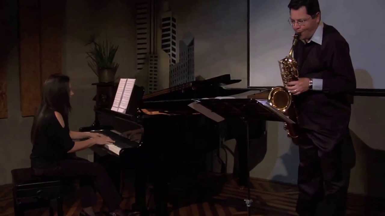 Concertino para saxofone barítono e piano - Paul Harvey - Giancarlo Medeiros