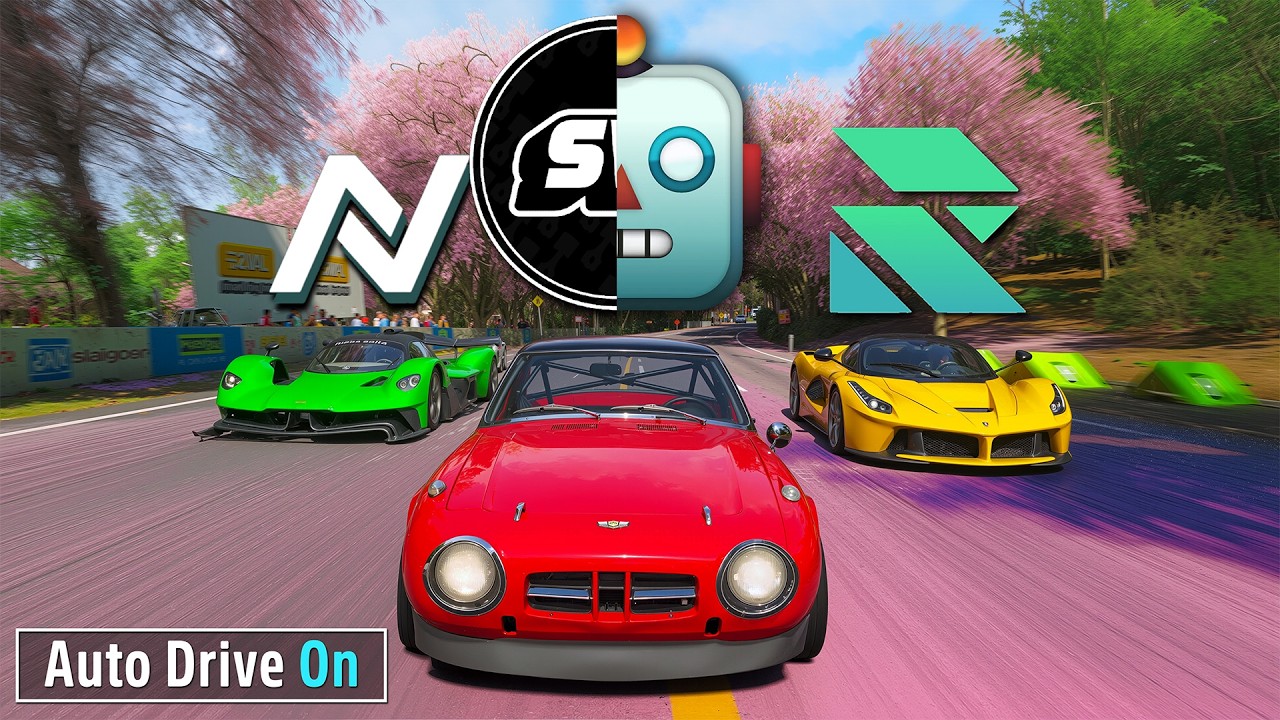 I Tricked My Friends Into Racing Forza's AUTO DRIVE!