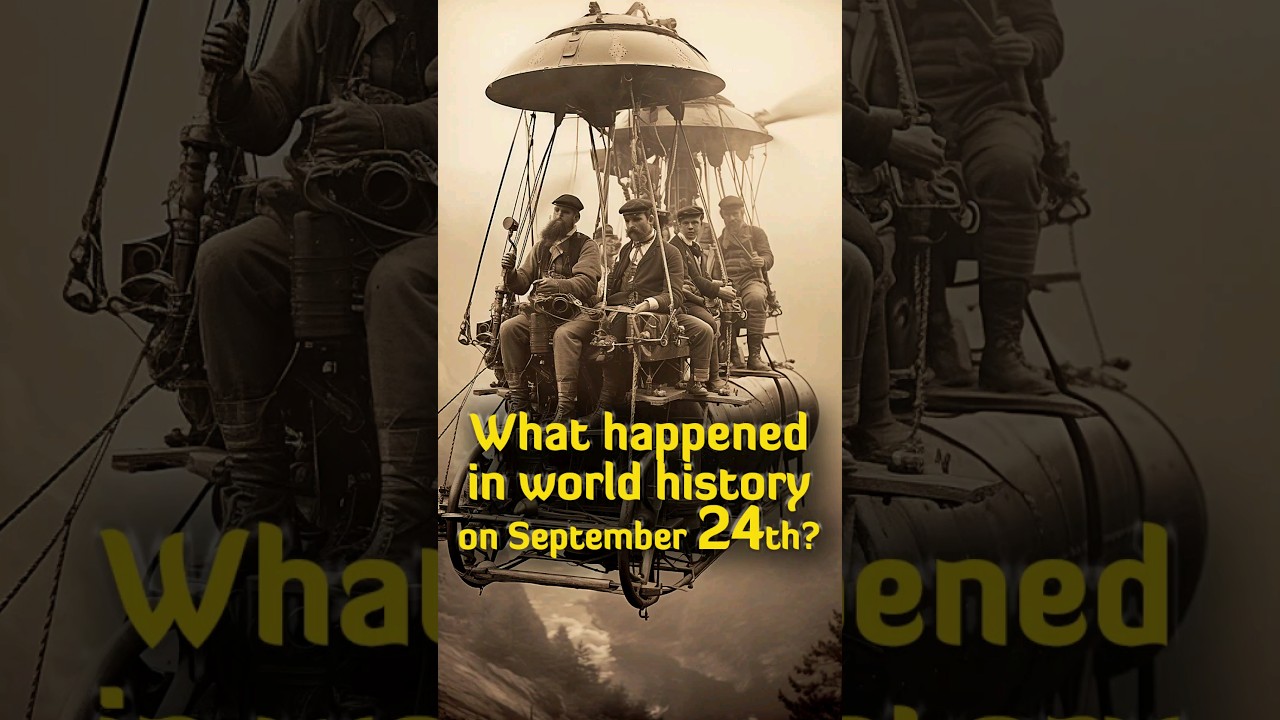1 minute history. September 24th. What happened.  #shorts
