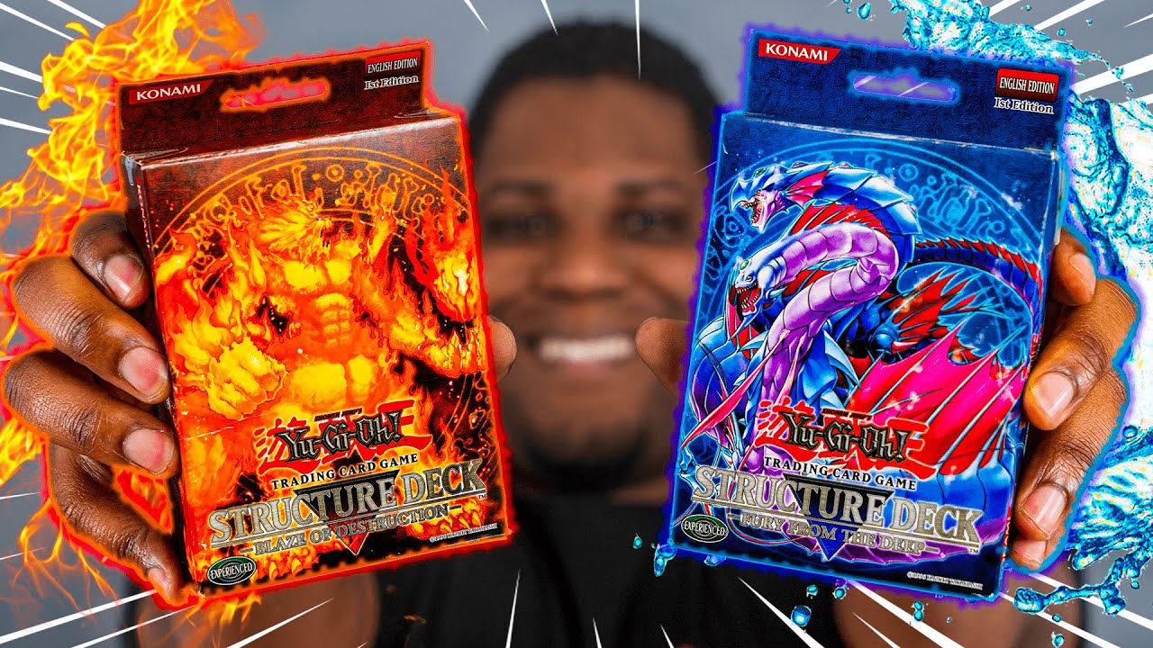 Dueling with 2005 Yu-Gi-Oh Structure Decks!