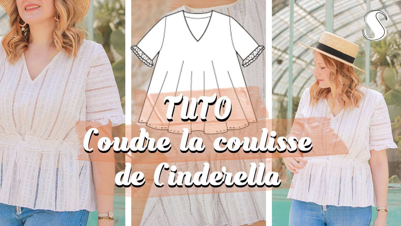 TUTO - Coudre le Top Cinderella avec une coulisse
