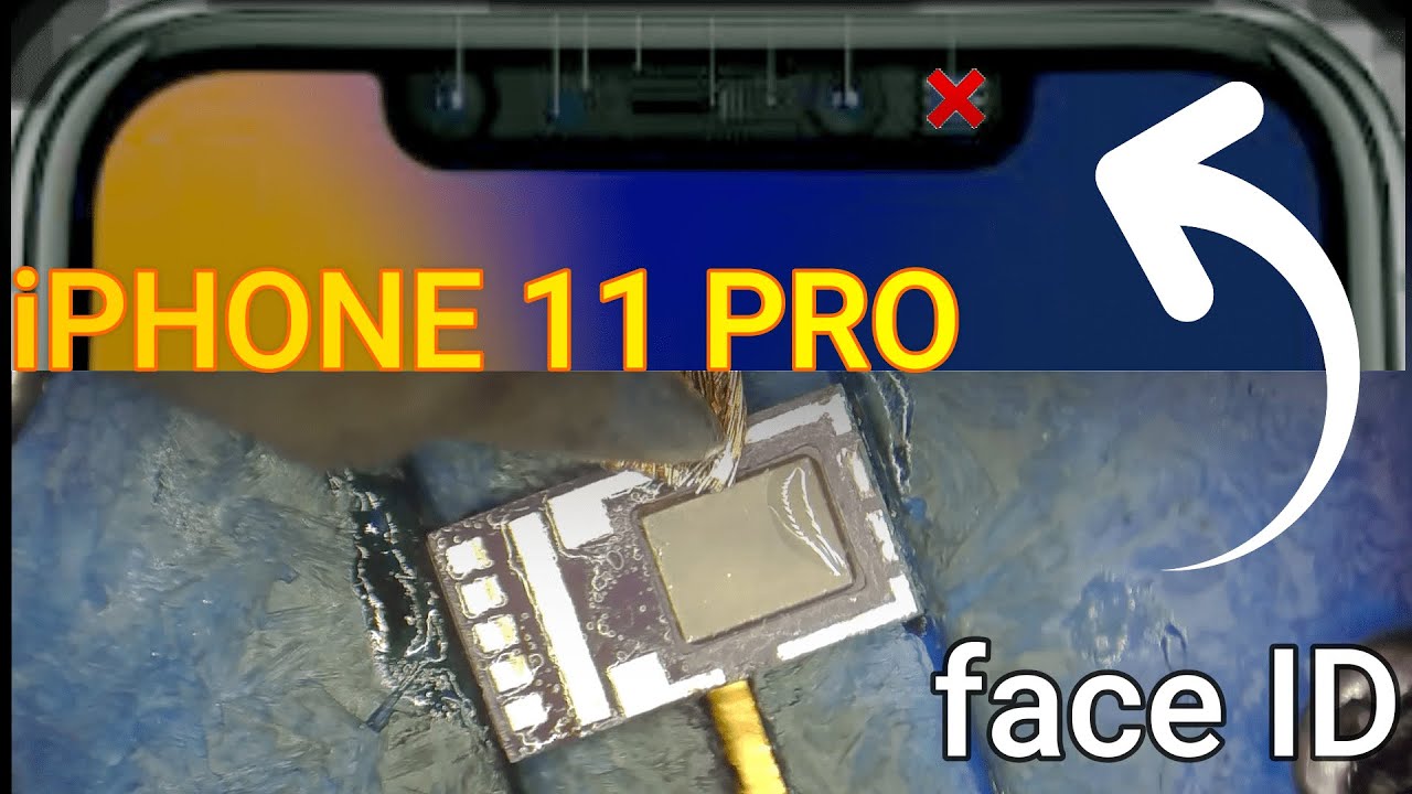 COMO CONSERTAR iPHONE 11 PRO REPARO FACE ID - GOPHONE UNIQUE
