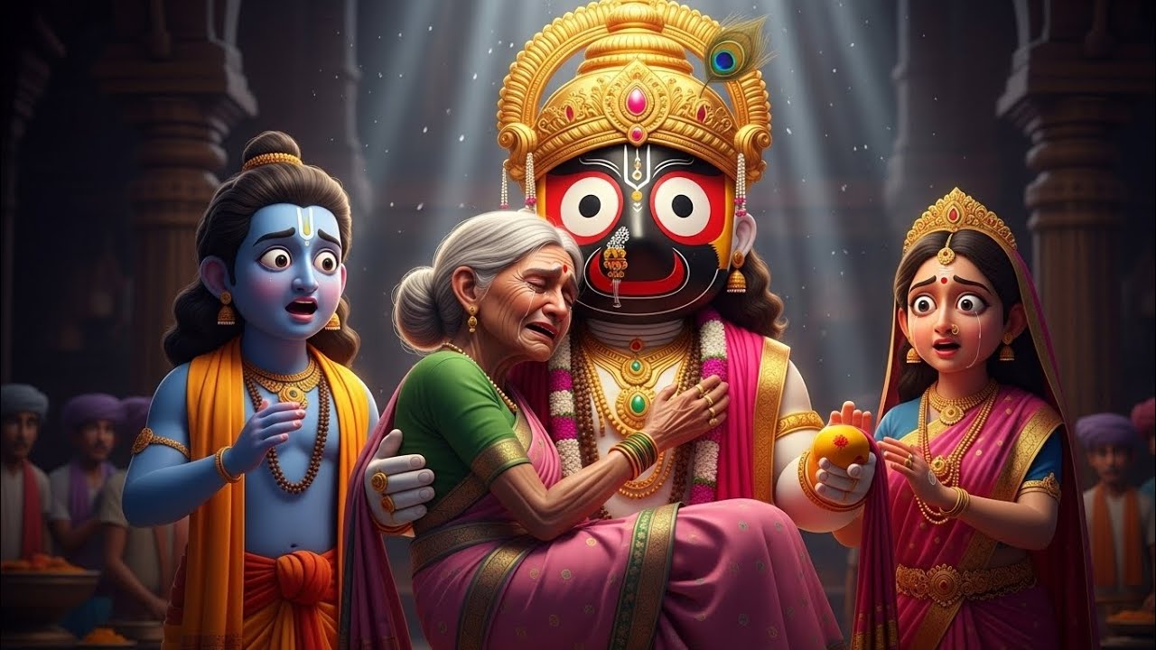 ‼️😔भगवान जगन्नाथ ने रोती माँ को गोद में उठा लिया🙏🏻 😭 | जिसने भी देखा रो पड़ा😱