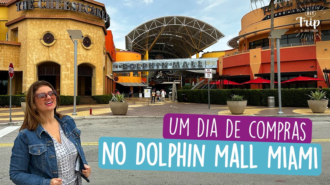 Um dia de compras no Dolphin Mall Miami 🛍️
