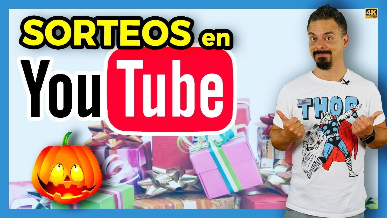 ¿Cómo hacer un SORTEO en YOUTUBE? 🎃