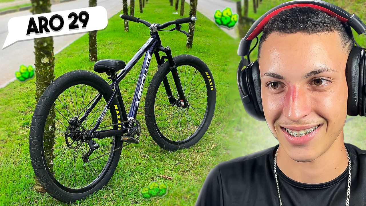 Montando uma BIKE ARO 29 para GRAU na INTERNET