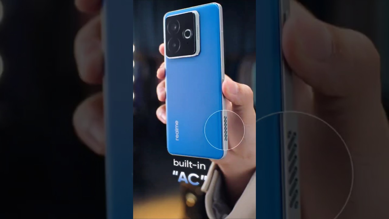 realme's Chill Fan Build-in AC Phone #realmeACPhone #realmeACmobile #realme