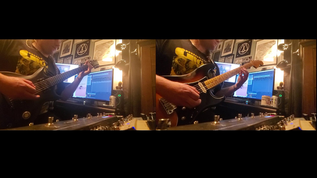 Artificial Brain - Floating In Delirium Guitar Cover by Lucas Scott