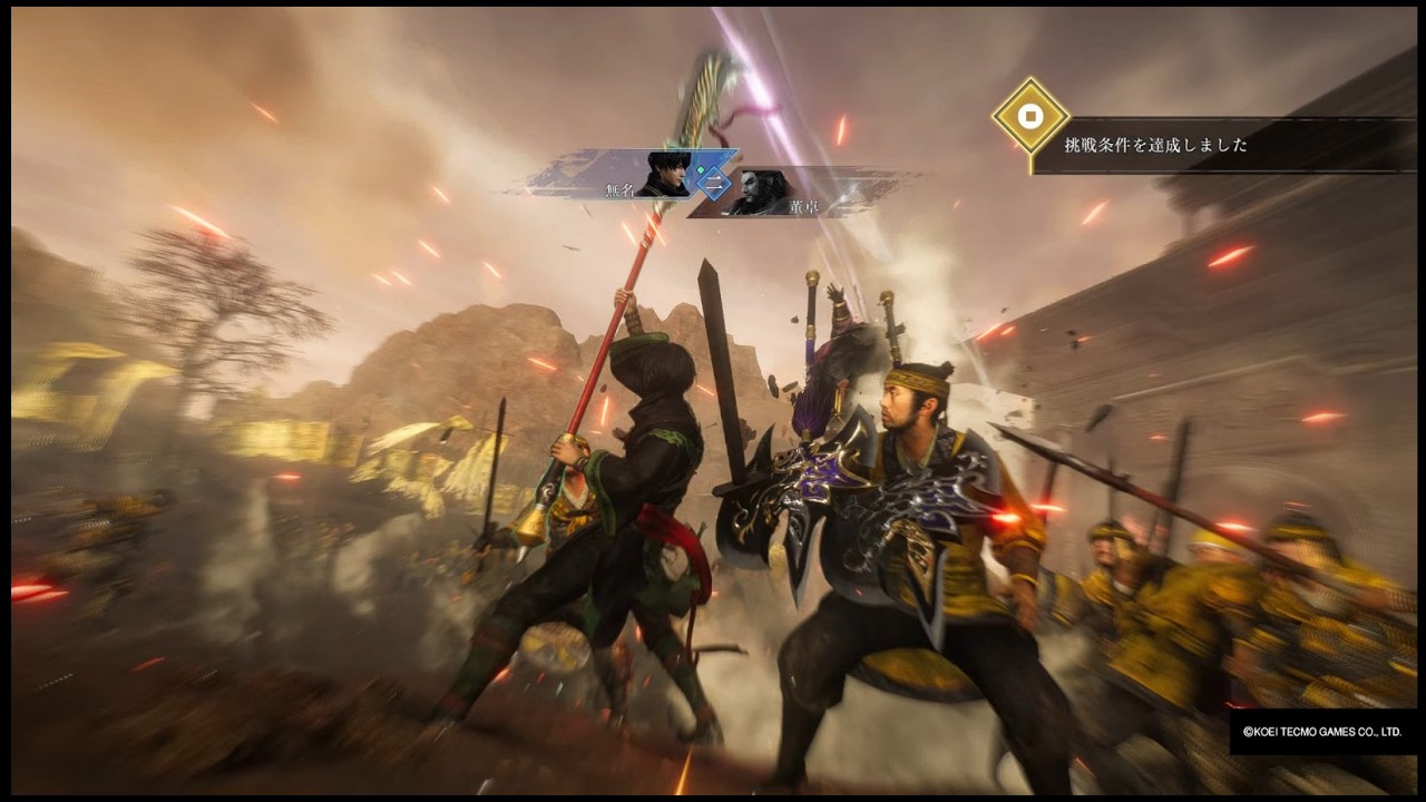 真・三國無双 ORIGINS DLC 夢幻の四英傑 無双に挑む者 真・黄巾決戦 無双乱舞禁止 武神覚醒禁止 回復なし 攻撃力1931