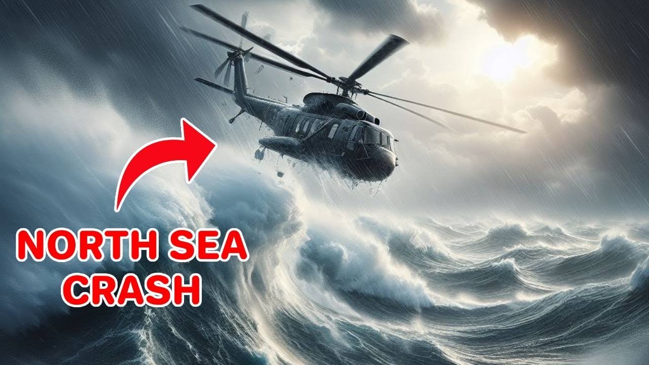 Helicopter Crash Lands In The North Sea off Norway, killing 1 person and injuring 5 others