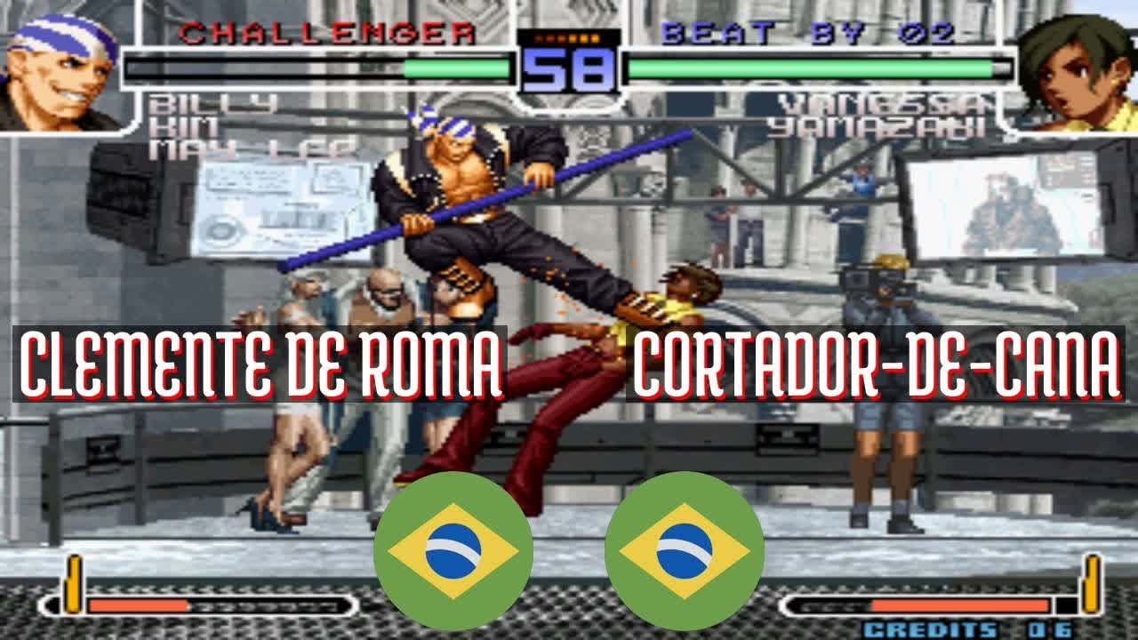 King of Fighters 2002 (FT10) - CLEMENTE DE ROMA (BR) vs CORTADOR-DE-CANA (BR) - 2021-06-06