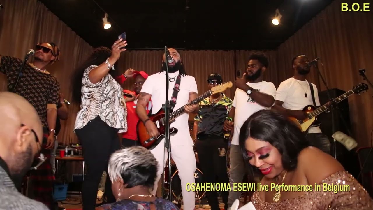 OSAHENOMA ESEWI LIVE IN ANTWERP BELGIUM 🇧🇪 CURTESY BARRY O ENTERTAINMENT.