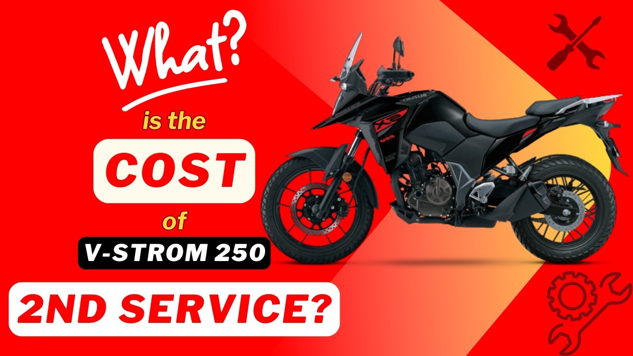 Suzuki V-Strom 250 SX 2nd Service Cost | Service Intervals | Maintenance Guide | Complete Details