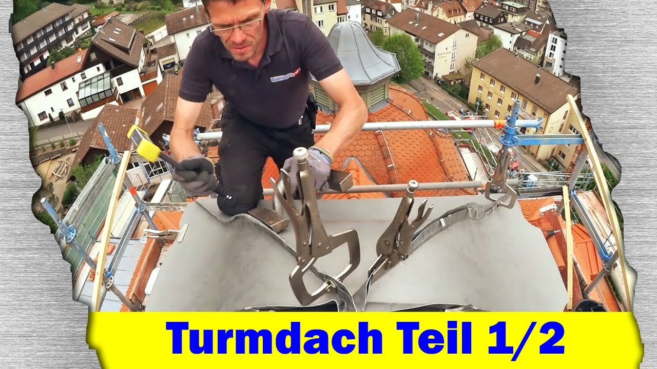 Ein Turmdach decken Teil 1/2
