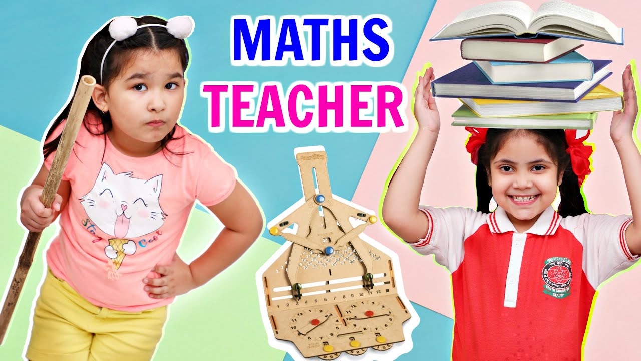 Kids PRETEND Play Learning Maths in Fun with Toys - GOOD vs BAD | ToyStars