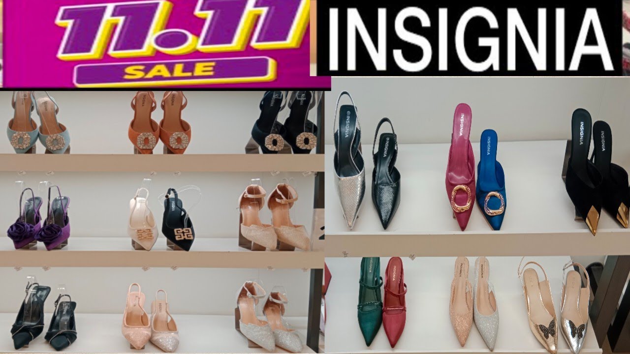 Insignia shoes 11.11 sale/ Blesss friday sale/Latest winter collection/High quality stylush shoes