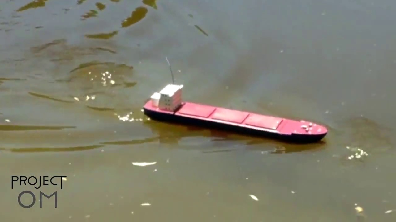 3D Printed RC Cargo Ship